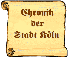 CHRONIK DER STADT K&Ouml;LN